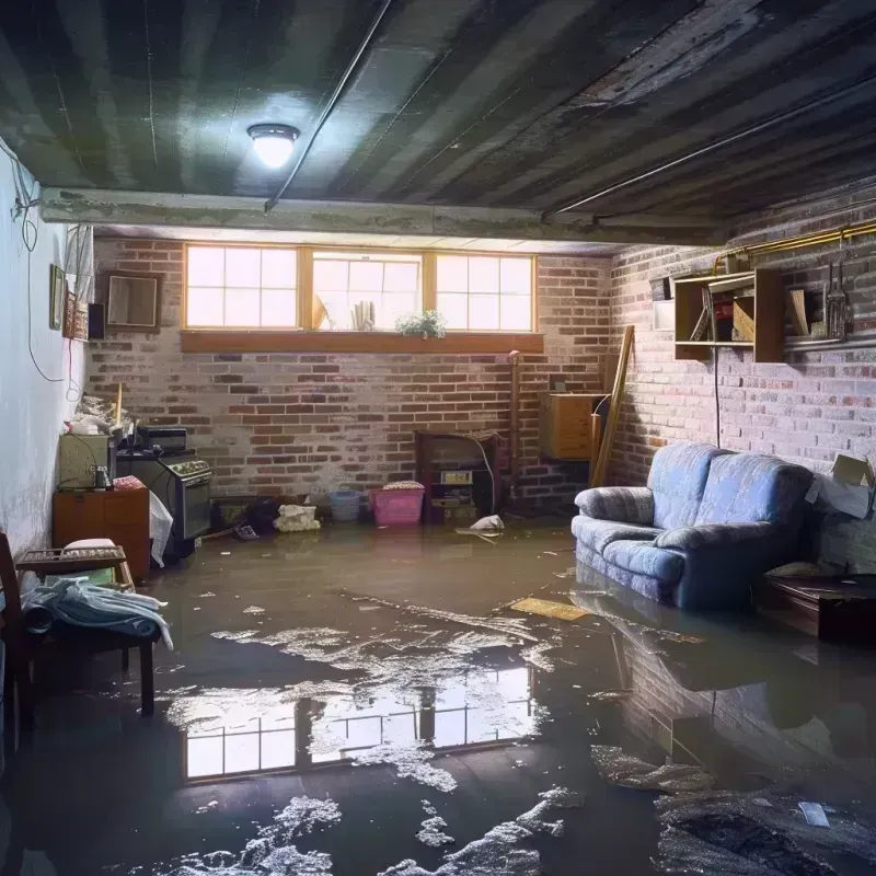 Flooded Basement Cleanup in East Feliciana Parish, LA